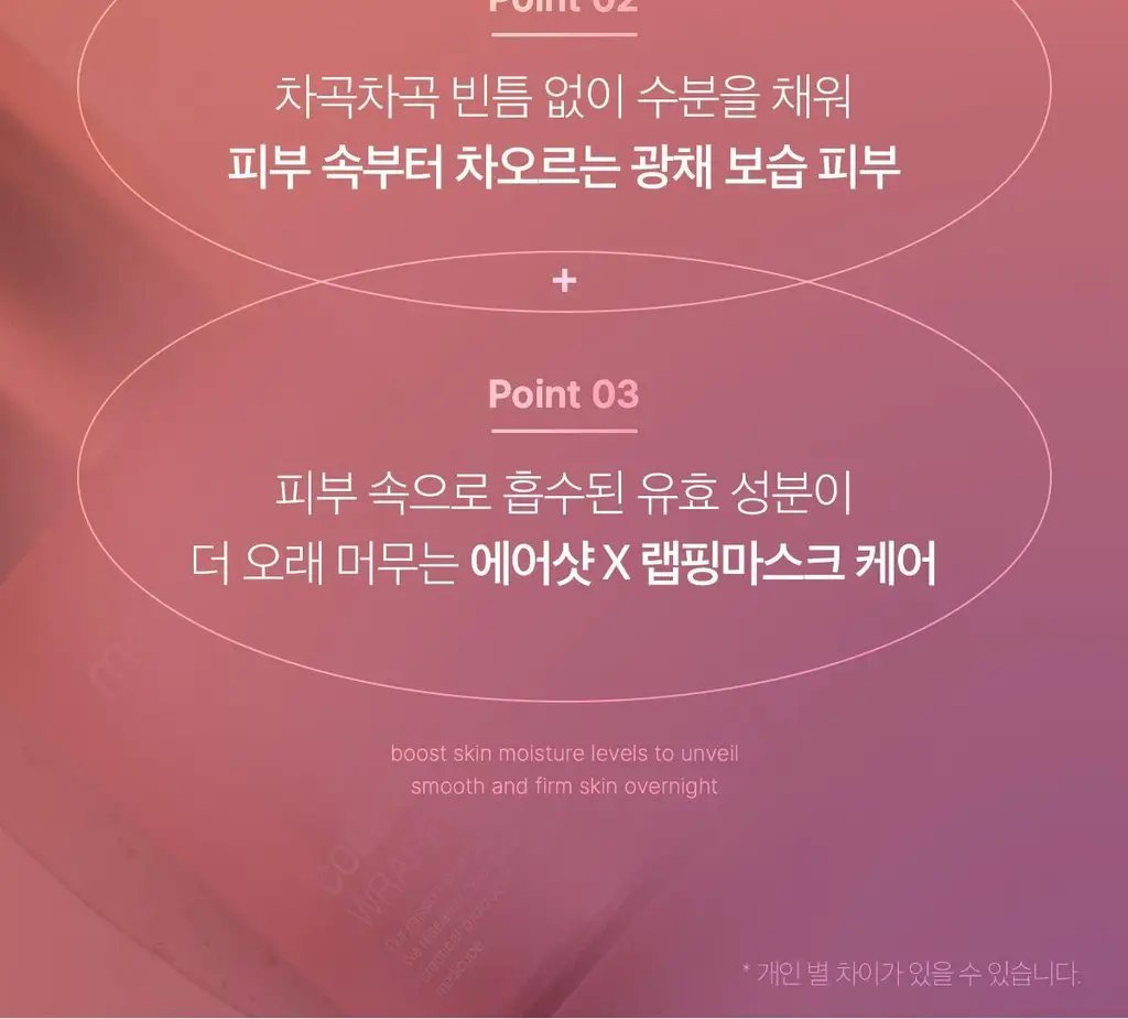 [아이돌물광팩]메디큐브 콜라겐 나이트 랩핑 마스크 75ml 어워즈 기획 (+브러쉬 + 5ml 증정) 상세페이지 21